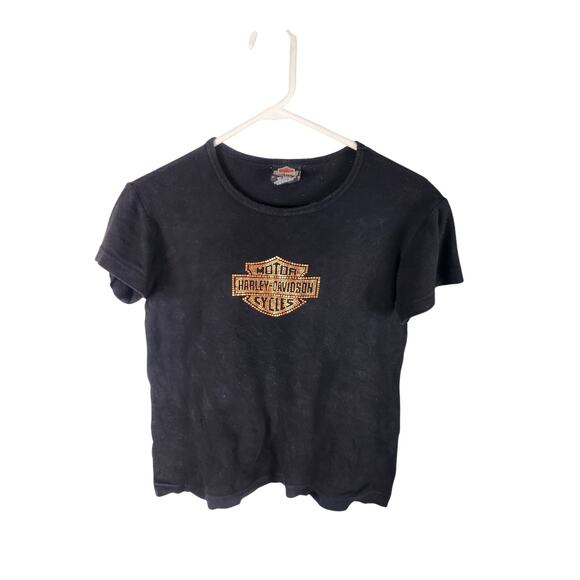Harley-Davidson Bejeweled T girl's medium - Picture 1 of 4